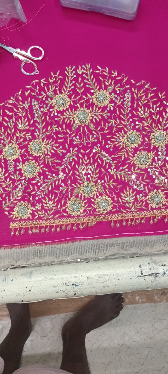 Samiullah Hand Embroidery Karigar Hiring in Relocatable