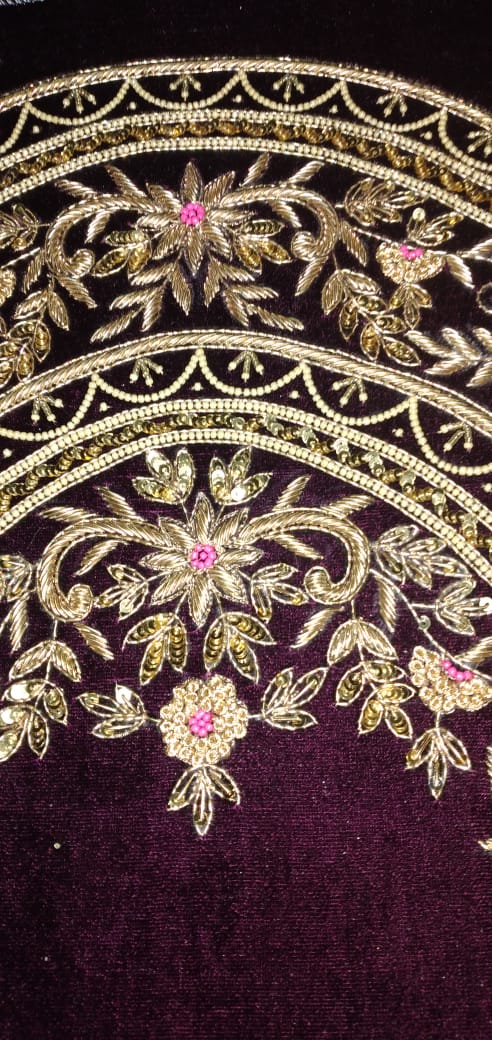 Mohd Zubair Hand Embroidery Karigar Hiring in Barabanki (Relocatable)