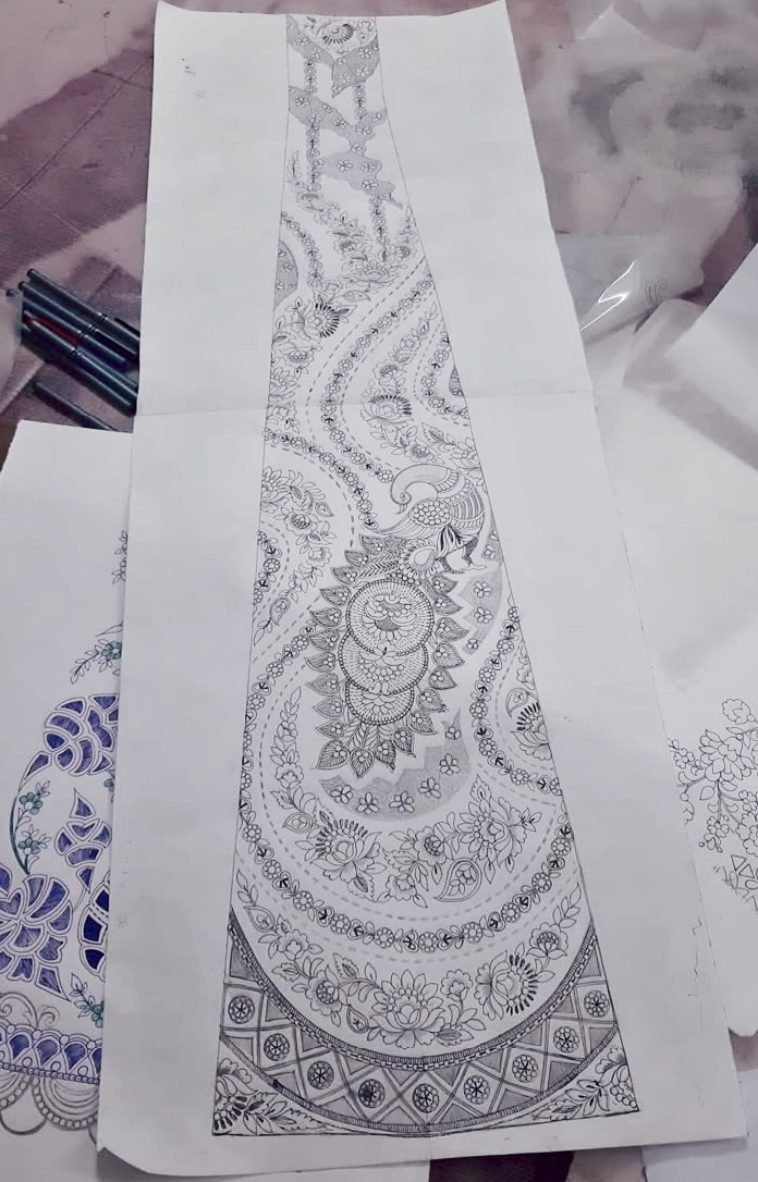 Haradhan Professional Tracing Design Maker & Khaka Designer in Medinipur