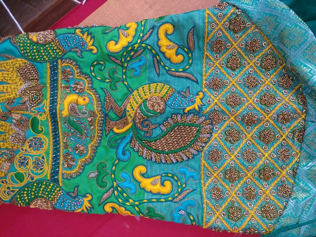 Minsar Hand Embroidery Artist in Chennai | Boutique & Fashion Designer Embroidery Hire Across India