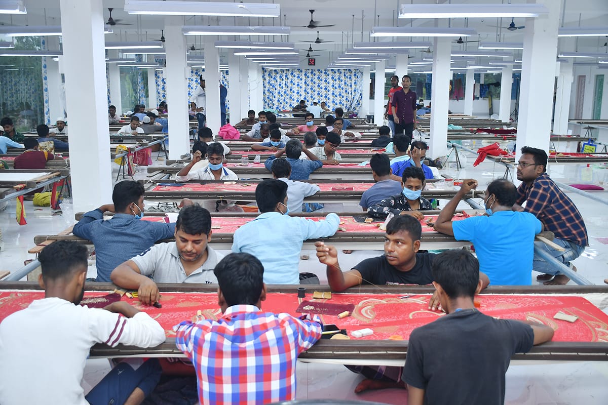 Designer Tailoring, Hand Embroidery, Machine & Computer Embroidery Services to Fashion Designers, Apparel Manufacturers, Export Houses, Boutiques and Luxury Fashion Brands Across India and Internation