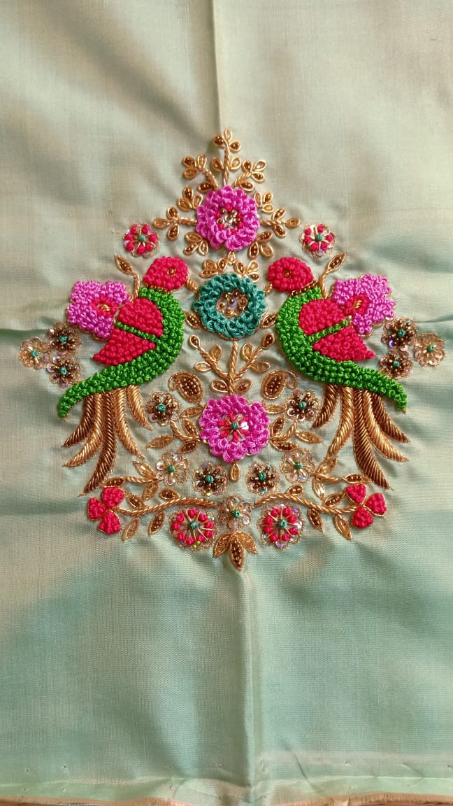 Nazrul Hand Embroidery Artist in Chennai | Boutique & Fashion Designer Embroidery Hire Across India