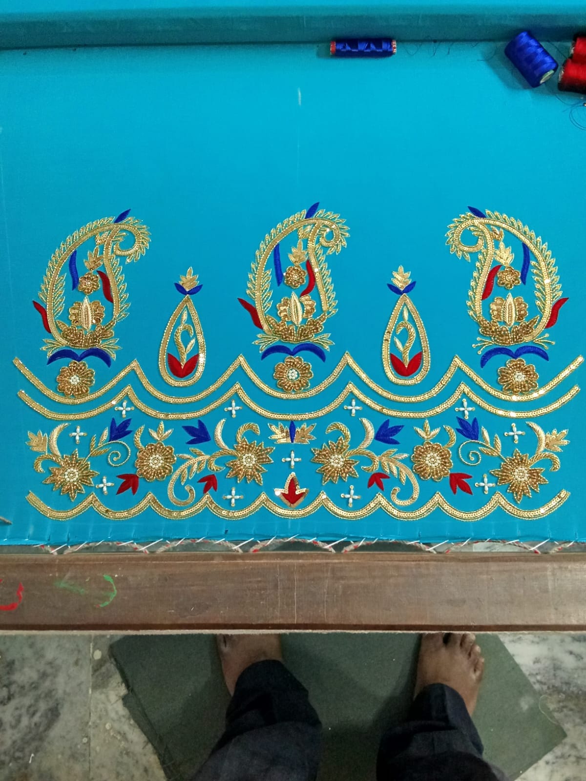 Tarun Hand Embroidery Karigar Hire in India | Boutique Embroidery