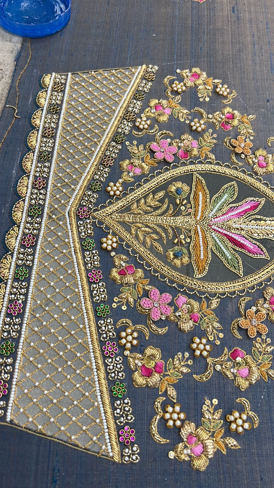 Khalil Hand Embroidery Karkhana in Surat | Custom Aari & Zardosi Embroidery | Low MOQ